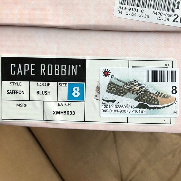 Cape Robbin Blush Spike Sneakers - Picture 6 of 8
